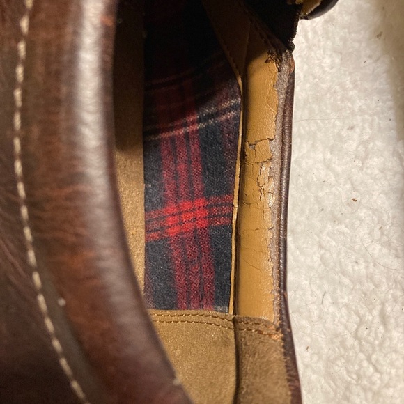 Men's Size 8 Clarks Collection Soft Cushion With Ortholite Loafers Brown - Picture 6 of 11